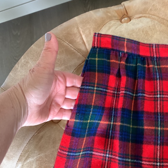 Vintage Pendleton Authentic Boyd Tartan Midi 100% Virgin Wool Made in USA Skirt - Picture 2 of 13